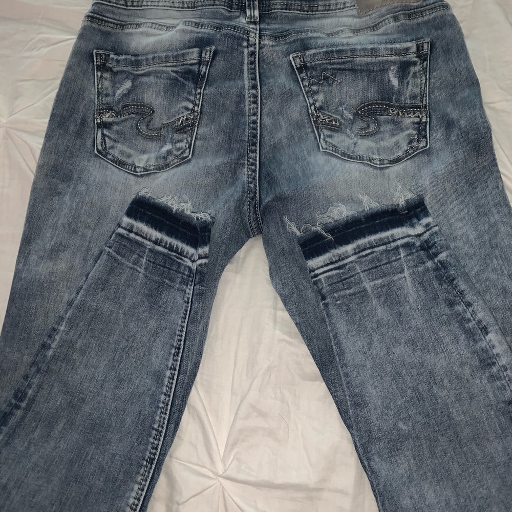 Silver Jeans crop length